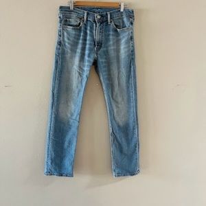 Levi's 513 Slim Leg Light Wash Jeans, 32X30